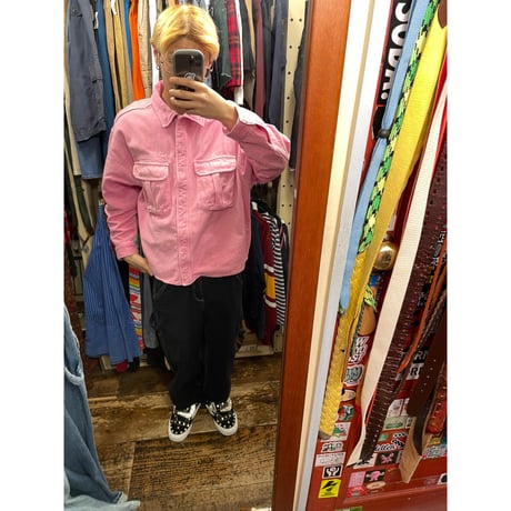 [USED] PINK🌸 デニム JKT