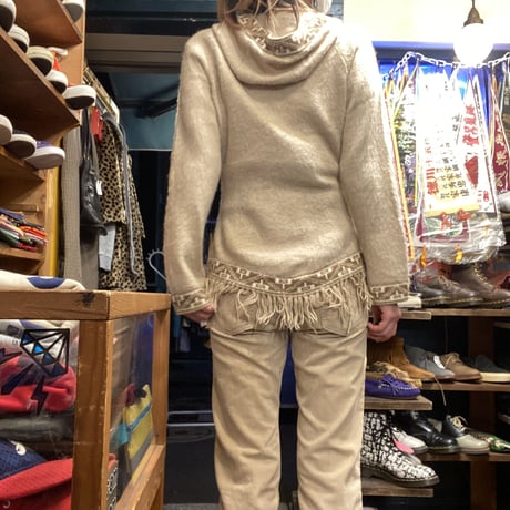 [USED] モヘア🦙フリンジ KNIT