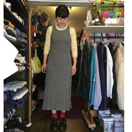 [USED] ノースリーブレーヨンワンピース