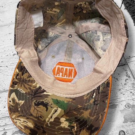 [USED] NAPA outdoor camo柄 cap 🍊
