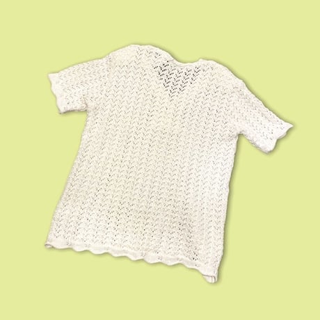 [USED] かぎ編み🤍 ACRYL KNIT