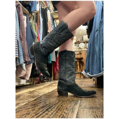 [USED] denim ウエスタンブーツ