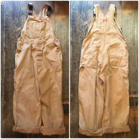 [USED] Dickies ダック地 オーバーオール