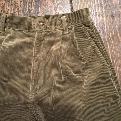 [USED] Calvin Klein 2タックコーデュロイパンツ