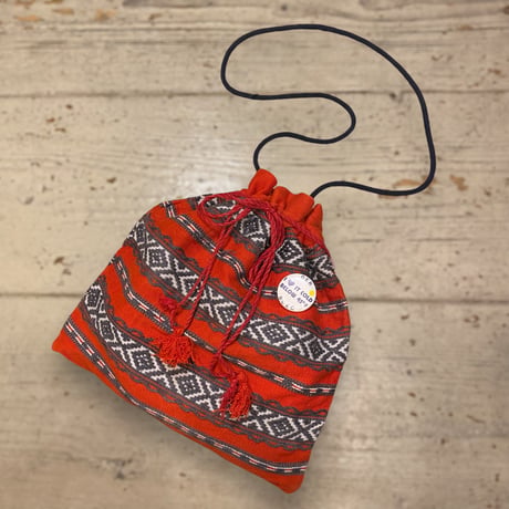 [USED] ラグ 巾着BAG