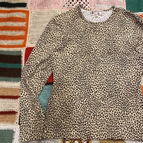 [USED] レオパード🐆カットソー
