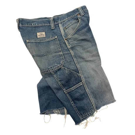 [USED] "BIG-JOHN"Cut off DENIM  PANTS