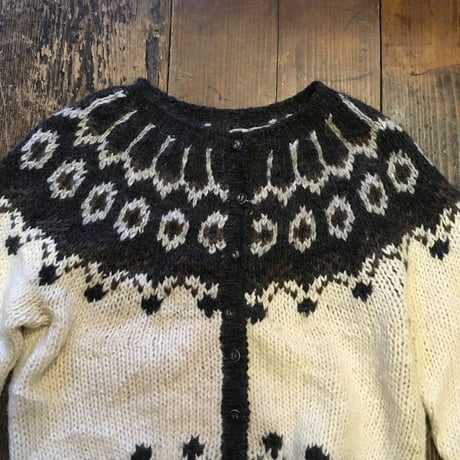 [USED] ノルディック カーディガン