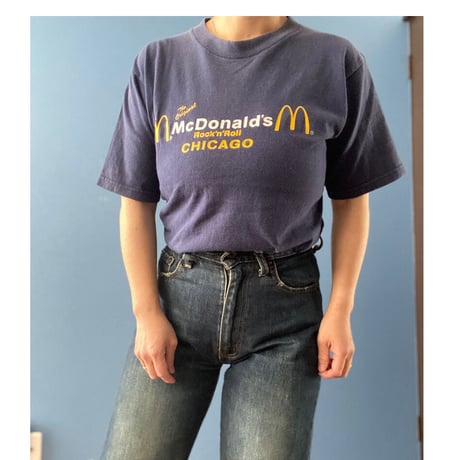 [USED] CHICAGO McDonald’s プリントTee  ❤️