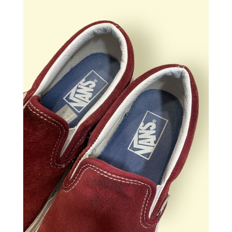 [USED] VANS スウェード厚底SLIP ON