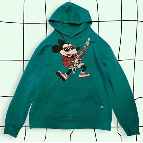 [USED] 90's RUSSELL  MickeyプリントPARKA