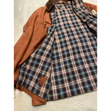 [USED] オイルド JKT ／ブラウン