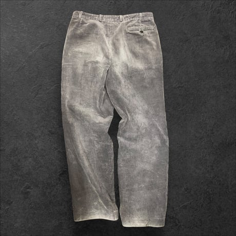 [USED] GREY 太畝コーデュロイ PANTS