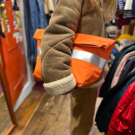 [besidethebag] neon potato ORANGE BAG