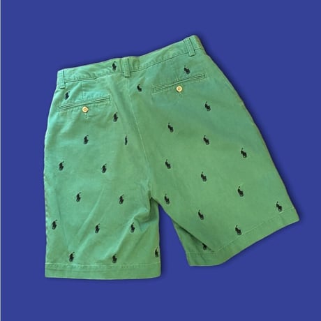 [USED] Ralph Lauren COTTON 刺繍shorts