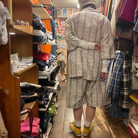 [DEADSTOCK] ポーランド🇵🇱VINTAGE PAJAMA SET UP