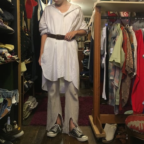 [USED] オーバーサイズ シャツワンピース