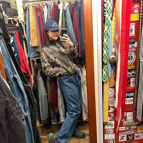 [USED] real tree camo mini zip フリース JKT