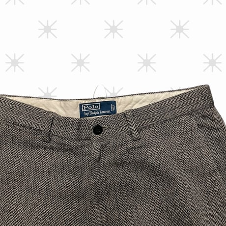 [USED] ”Ralph Lauren” ツイードスラックス