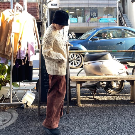 [USED] アラン ニット カーディガン