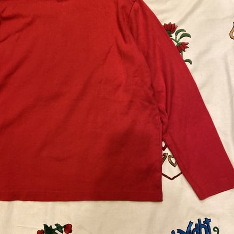 [USED] 真っ赤なタートルネックTOPS♡