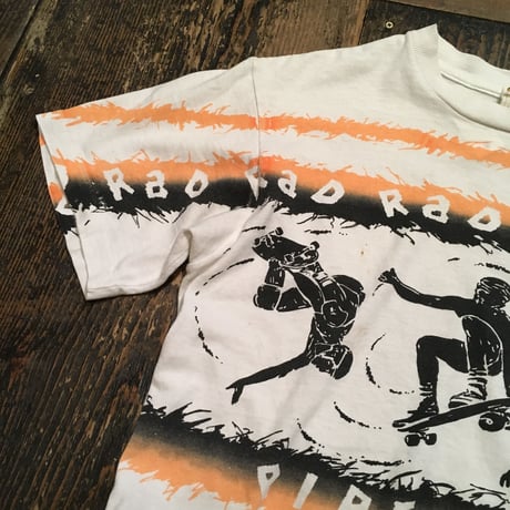[USED]  味のあるスケボーTee