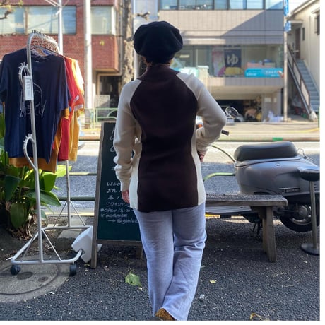 [USED] POLO JEANS HALF ZIP ニット