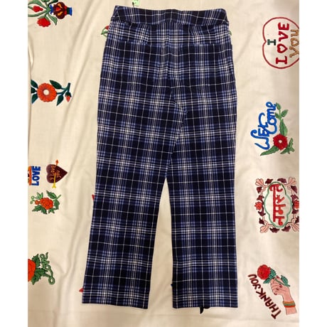 [USED］ストレッチチェックPANTS