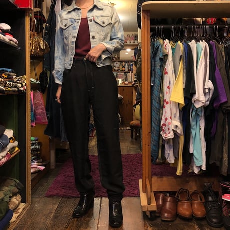 [USED] SILK テーパードパンツ