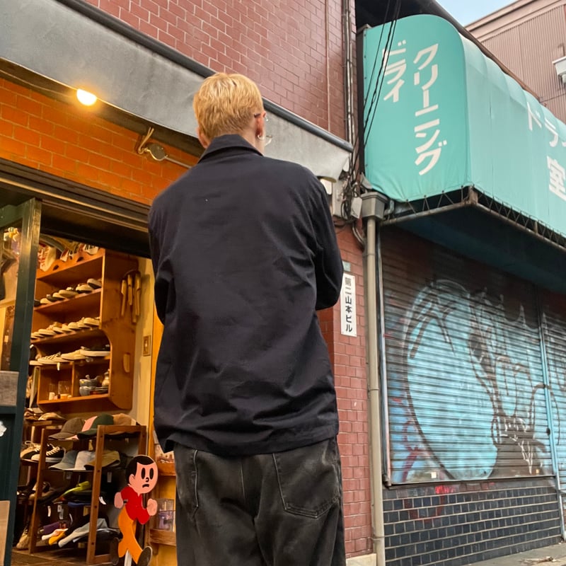 【美品】キャリー　スウィングトップ　ビンテージ加工　デニム　ブラック 23AW 美品】キャリー スウィングトップ ビンテージ加工 デニム