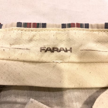 [USED] FARAH チェック柄 イージーパンツ