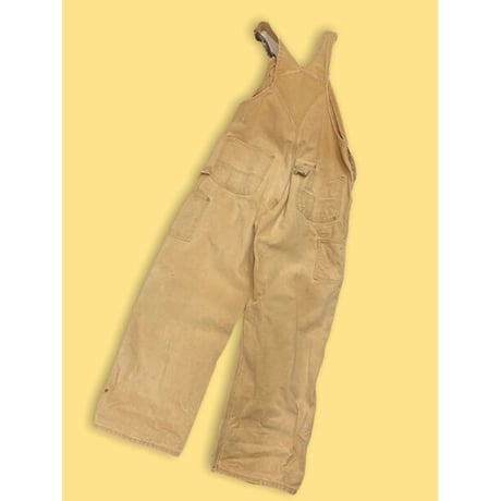 [USED] carhartt ダック地 オーバーオール