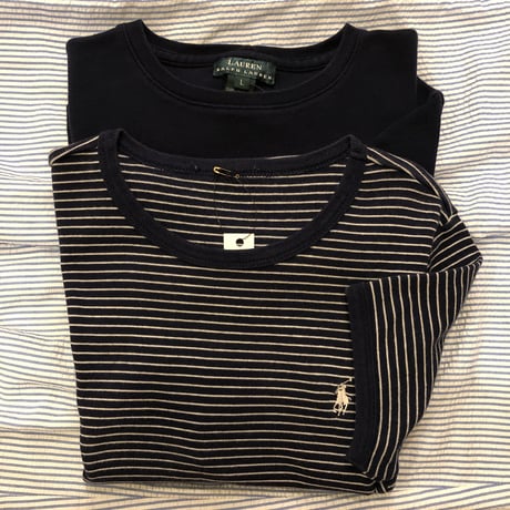 [USED]  ラルフ❤︎ボーダーTee