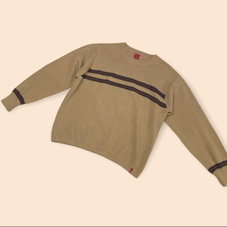 [USED] Levi's ベージュ リブニット