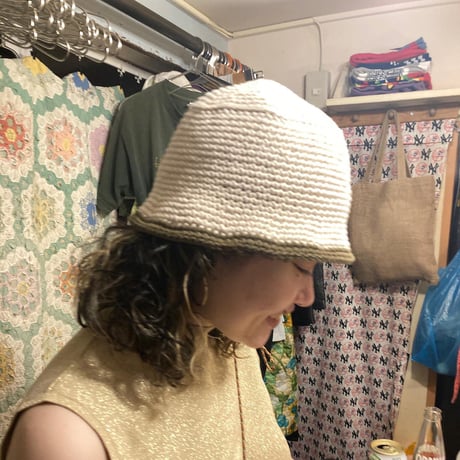 [THE CREEM] COTTON KNIT HAT