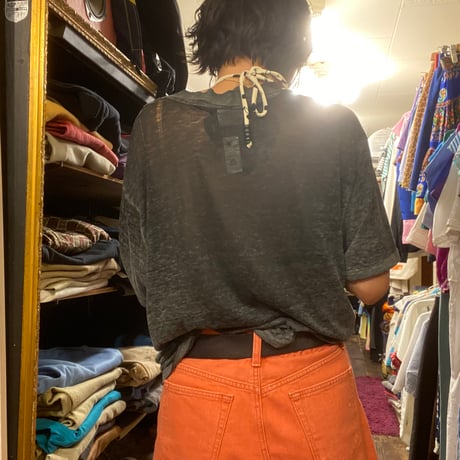 [USED] Vintage スケスケTee BLACK!