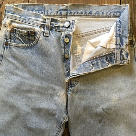 [USED] 赤耳！levi's501 denim