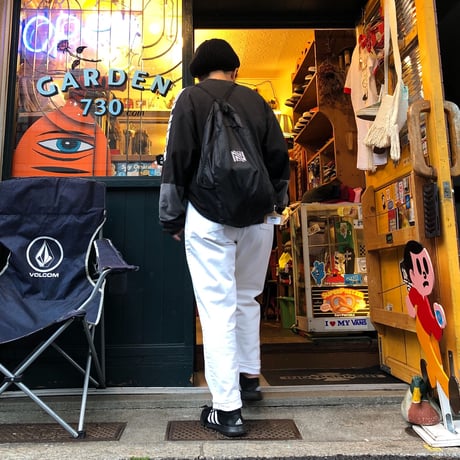 [USED] Euro  80's WHITE DENIM BANANA PANTS