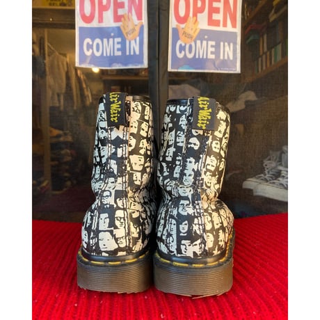 [USED] Dr.Martens  総柄 8HOLE  made in England!