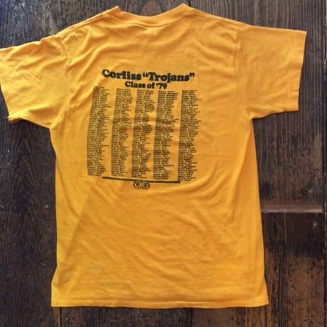 [USED] Corliss "Trojans"class of '79 Tシャツ
