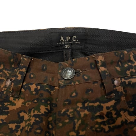[USED] "A.P.C." オシャレCAMO P/T