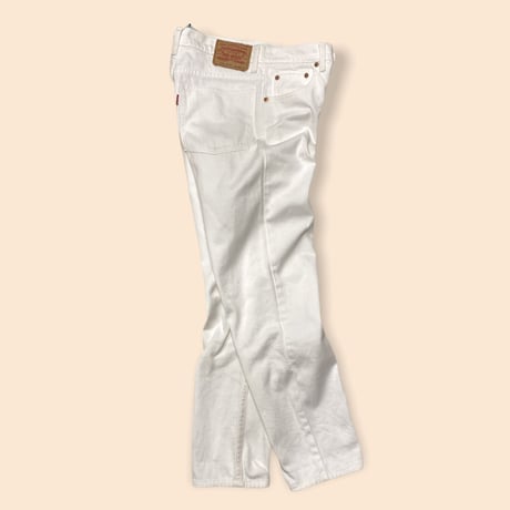 [USED] Levis 626 WHITE DENIM！