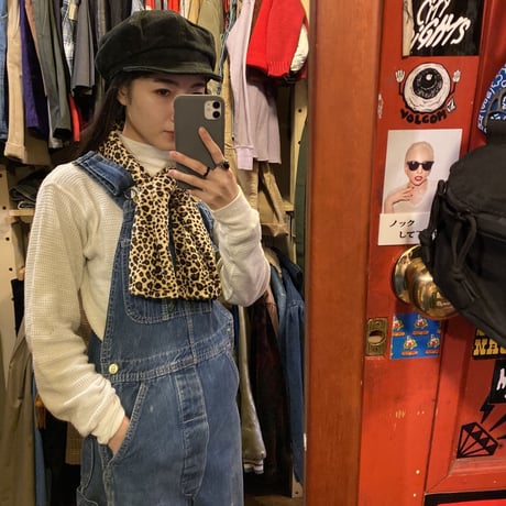 [USED] レオパード柄マフラー🐆❤️