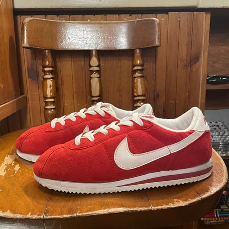 [USED] '98 NIKE  NYLON CORTEZ  RED / WHT