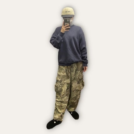 [USED] 100% RAYON♡CAMO PANTS