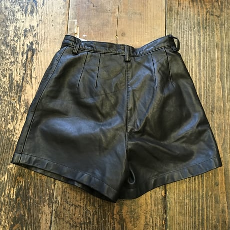 [USED] high-waist!! rether SHORTS