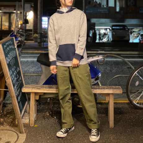 [USED] "POLO JEANS" bi-color parka