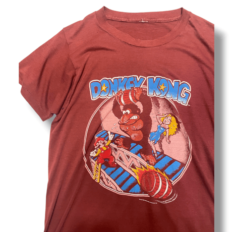 [USED] 1981's vintage US "DONKEY KONG"  Tee