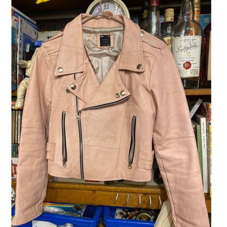 [USED] GARDE-Nworks UKタイプ本革ライダースJKT "PINK"
