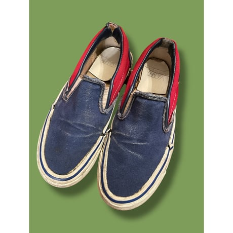 [USED] 70's VANS SLIP-ON /22~23cm